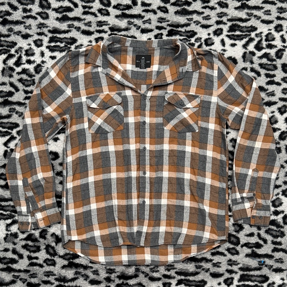Shouthouse Plaid Long Sleeve Shirt
